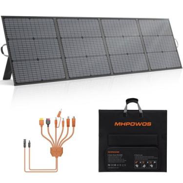 Imagem de Carregador Solar MHPOWOS 220W 40V Monocristalino IP67