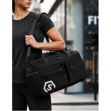 Imagem de Bolsa Feminina Esportiva 2 em 1 Academia Viagem Porta Tênis - M3M, Uni
