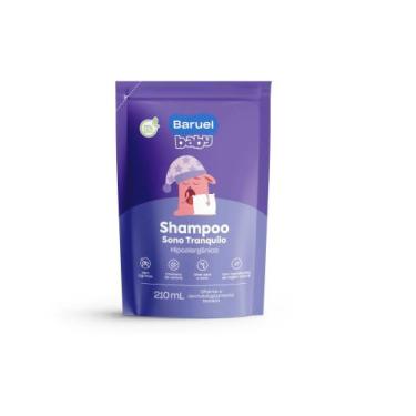 Imagem de Shampoo baruel baby 210ml sono tranquilo refil