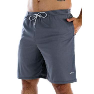 Imagem de Bermuda Shorts 2 bolsos Elite academia futebol treinos M ao EG6 plus s