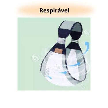 Imagem de Sling Ergonômico Canguru Ajustavel Confortável até 20kg Bebê - MRS, Ve