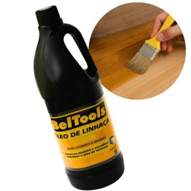 Imagem de Óleo De Linhaça Sintético Para Madeira 1L Beltools