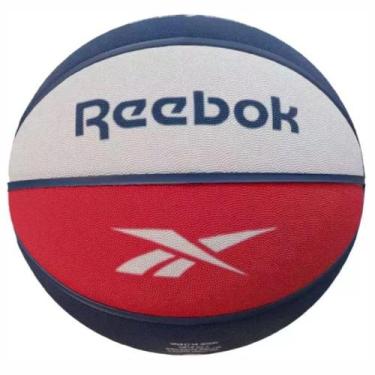Imagem de Bola De Basquete Reebok Royal 3, 5, Marinho, Vermelho, Branco