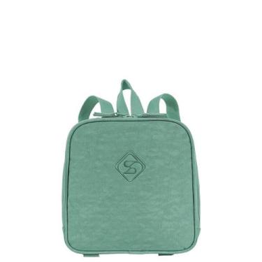 Imagem de Lancheira Sestini Grande Sestini Lunch Crinkle Verde Jade