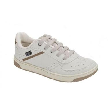 Imagem de Sapatenis Infantil Kidy Masculino Firenze, natural/caramelo, 31