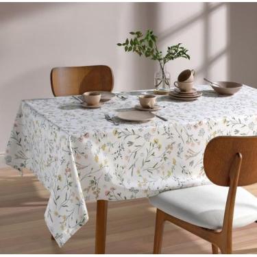 Imagem de Toalha de Mesa Retangular Clean Florencia 8 Lugares Dohler