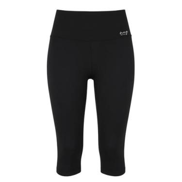 Imagem de Calça Capri Nay Sport CL21 Feminina Cós Largo Poliamida T. P/G, G, 01,