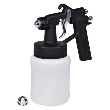 Imagem de Pistola de Pintura Pneumática 1,5mm com Sistema de Ar Direto para Aplicação Uniforme Inox Worker 700ML