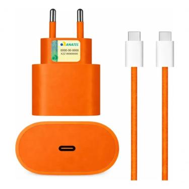 Imagem de Carregador Rápido Power Delivery com Cabo USB C para USB C Inteligente 40W Compatível com Apple Iphone 17 Pro Max