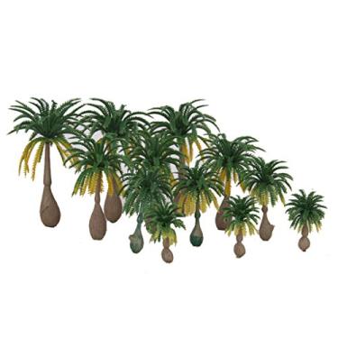 Imagem de Tongina 12x Layout Model Railway Coconut Palms Rainforest Scale 1: 100 1: 250