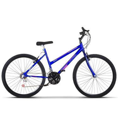 Imagem de Bicicleta de Passeio Ultra Bikes Esporte Aro 26 Reforçada Freio V-Brake – 18 Marchas Azul