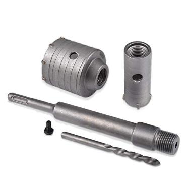 Imagem de KATUR 30 mm SDS Plus Haste Cortador de Haste Cortador de Concreto Pedra de Cimento Pedra de Parede Broca para Pedra de Cimento de Concreto de Tijolo (30 mm de Diâmetro), BT-5044-3065, 30,65mm