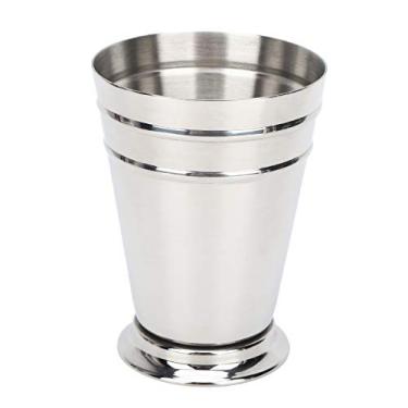 Imagem de Copo de coquetel gelado de aço inoxidável 304 copos isolados caneca para beber vinho que não cai, ferramenta para barman de festa em casa (prata)