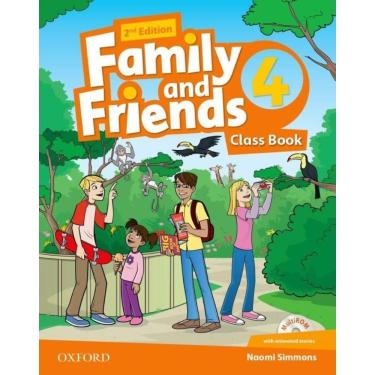 Imagem de Family And Friends 4 - Class Book With Multi-Rom - Second Edition