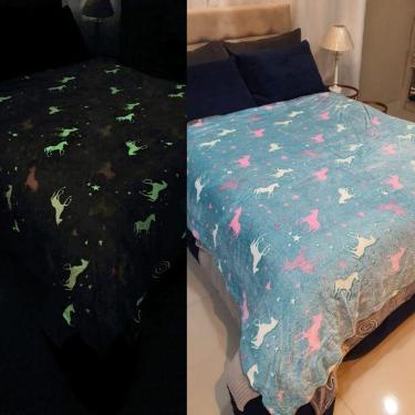 Imagem de Manta brilha unicórnio tifany