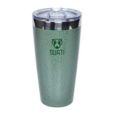 Imagem de COPO TÉRMICO QUATI COM TAMPA 473ML VERDE V2 - CV2ST473ML – QUATI