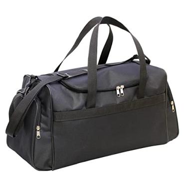 Imagem de BOLSA DE VIAGEM EM POLIESTER PRETO LS BV6453