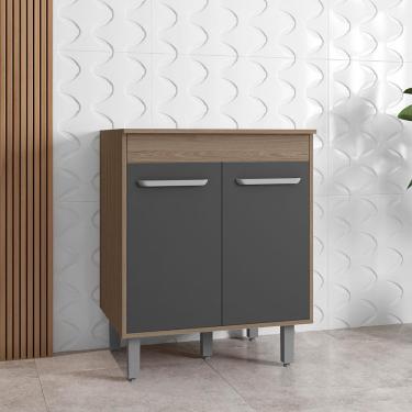 Imagem de Balcão Poliman Barcelona com 2 Portas e 1 Prateleira