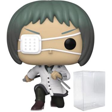 Imagem de POP Tokyo Ghoul: Re - Tooru Mutsuki Funko Pop! Vinyl Figure (Bundled with Compatible Box Pop Protector Case), Multicolor, 3.75 inches