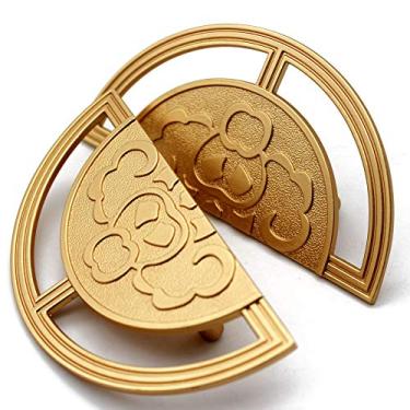 Imagem de 1 par, elementos modernos, de padrão chinês auspicioso, maçanetas de porta, alças de gaveta, decoração de loja, portas de armário para casa, decorações de porta de guarda-roupa