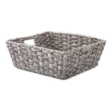 Imagem de Whitmor Bolsa de prateleira dividida Rattique cinza lavagem
