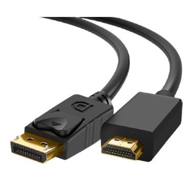 Imagem de Cabo Adaptador Displayport Para Hdmi 4k Dp Hdmi 1,8 Metros HDTV