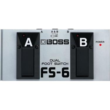 Imagem de Pedal Boss Fs-6 Dual Footswitch 2 Em 1