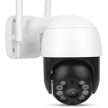 Imagem de Câmera de vigilância, câmera de segurança WIFI em cores, sistema de segurança com visão noturna para sacudir a cabeça e monitoramento remoto para casa(#2)