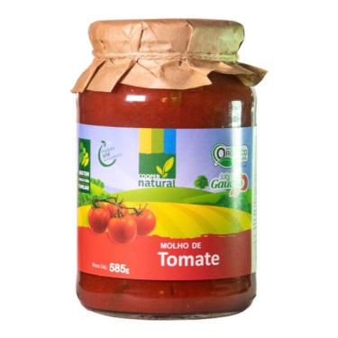 Imagem de Molho de Tomate Orgânico Coopernatural 585g