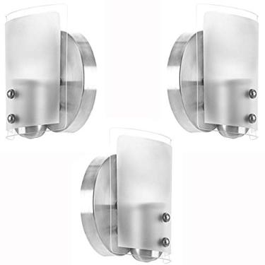 Imagem de Kit 3 Arandelas Luminária De Vidro Espetaculosa