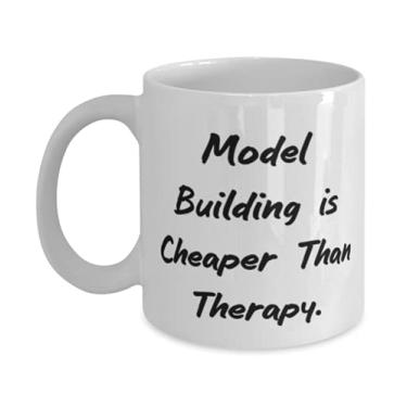 Imagem de Modelo de construção para amigos, modelo de construção é mais do que terapia, Inspire Model Building Caneca de 325 ml, copo de 325 ml