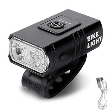 Imagem de Tomshin T6 LED para bicicleta luz USB recarregável Power Display Mountain Road Bike lâmpada frontal USB recarregável impermeável bicicleta farol equipamento de ciclismo