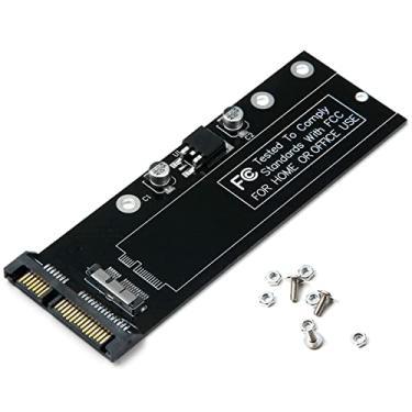 Imagem de TECKEEN PCBA 12 + 6 pinos SSD HDD para SATA 22 pinos adaptador conversor de disco rígido para MacBook Air 2010 2011