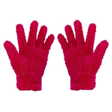 Imagem de Luva Pelúcia Adulto Masculina Feminina inverno Quentinha Proteção Frio