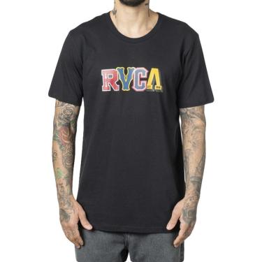 Imagem de Camiseta RVCA Balance Stacks WT23 Masculina-Masculino