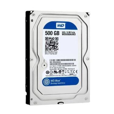 Imagem de HDD WD Blue de 500 GB - 7200 RPM SATA 6 Gb/s 16 MB 3,5 polegadas