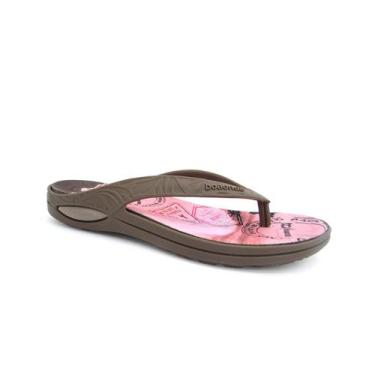 Imagem de Chinelo Boa Onda Feminino Lily 1319-201 Travel - Capuccino