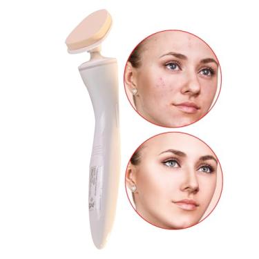 Imagem de Pincel de maquiagem vibratório | Escova cosmética portát giratória de 360 graus - Pincel de maquiagem de base para mistura perfeita, contorno e pincel de maquiagem Shakven