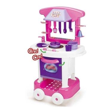 Imagem de Cozinha De Brinquedo Infantil Play Time Menina Cotiplás