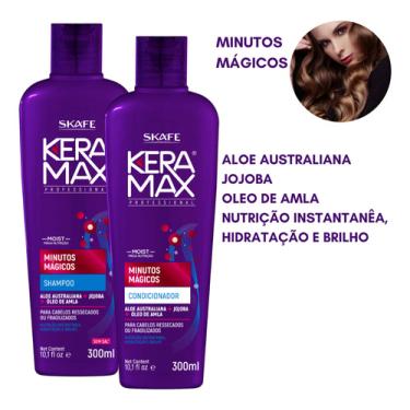 Imagem de Kit Keramax Minutos Magicos Skafe Shampoo + Condicionador