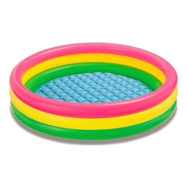 Imagem de Piscina Redonda Inflável - 34 Litros - Baby Pôr-Do-Sol - Intex