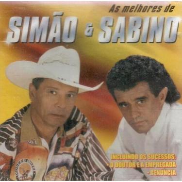 Imagem de Cd Simão & Sabino - As Melhores De - Novo Lacrado - Allegr