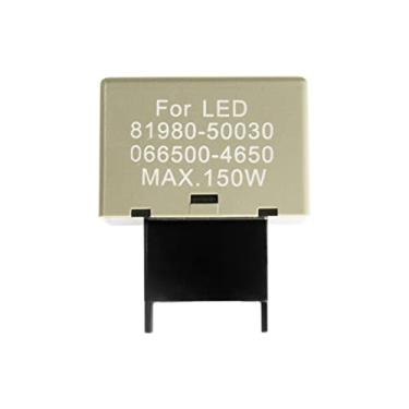 Imagem de SOCAL-LED 8-Pin LM449 81980-50030 Relé pisca-pisca eletrônico de LED para consertar lâmpadas de seta de LED Hyper Flash