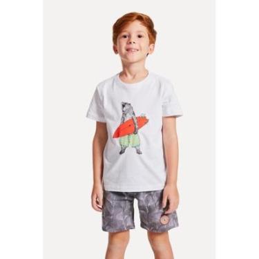 Imagem de Camiseta Infantil Surf Bear Conforto Reserva Mini-Masculino