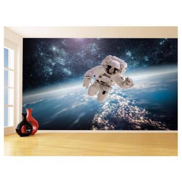 Imagem de Papel De Parede 3D Espaço Estrelas Astronauta 3,5M Nsp91