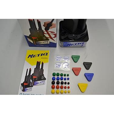 Imagem de Kit C/ 5 Pincéis Metiq Para Escrever Em Cartaz Kit Escrita 5