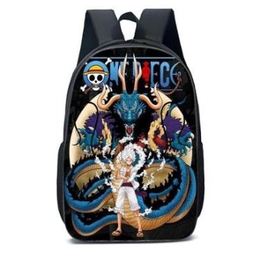 Imagem de Mochila Escolar Infanto Juvenil Anime Luffy One Piece Novidades 0479-Unissex