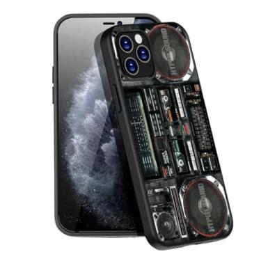 Imagem de Waillynice Capa de silicone macio Trend Vintage Tape Boombox para iPhone 15 Pro Max Plus (iPhone 15,8)