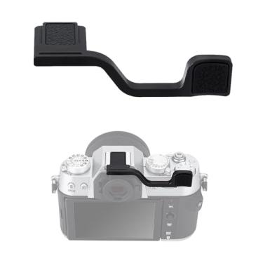 Imagem de JJC Punho de polegar para cima de metal de luxo para câmera sem espelho Fuji Fujifilm X-T50 XT50, suporte de apoio de polegar de sapata quente para segurar a mão estável e segura, não afeta o uso de