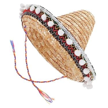 Imagem de Sombrero mexicano chapéus da moda roupas de baile para homens chapéu de viseira masculino chapéu de sol masculino boné masculino chapéu engraçado chapéu de pesca chapéus para adultos chapéus de palha
